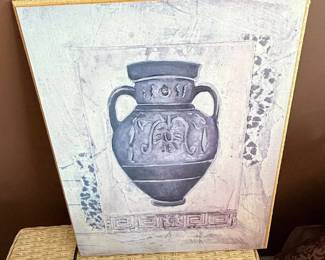Greek Amphora Art Print
