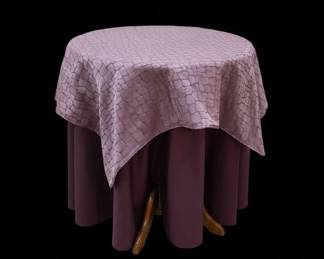 Victorian Style Upholstered Armchairs with Round Table