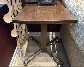 MidCentury Modern Rolling Side Table by Gusdorf second image