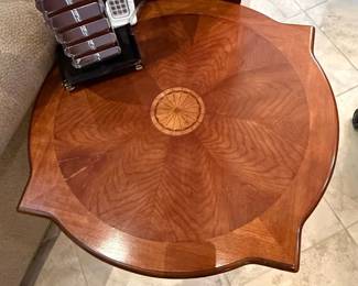 Maitland Smith Inlaid Console Table