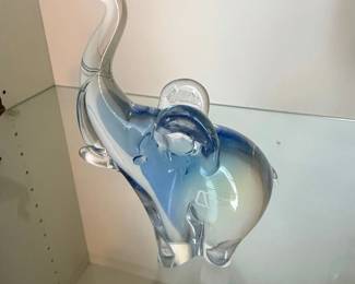 V. Nason  C. Murano Italy Glass Elephant
