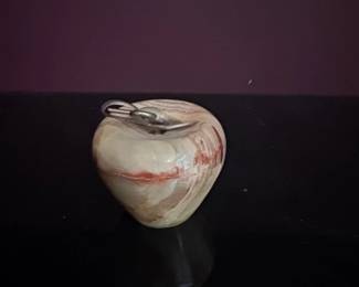 Polychrome Jasper Heart Paperweight