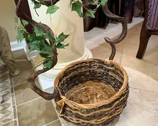 Basket with Vine