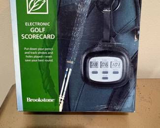 Electronic Golf Scorecard
