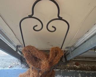Wrought Iron Tiered Hanging Planter second image