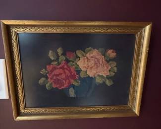 Floral needlepoints third image