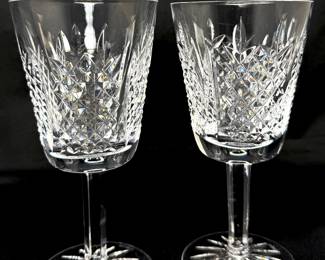 Set of 2 Waterford Crystal Goblets