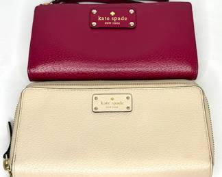 Set of 2 Authentic Kate Spade Wristlet Wallets
