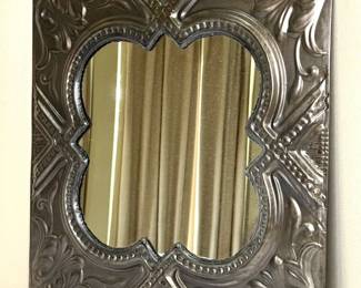 Metal Art Wall Mirror