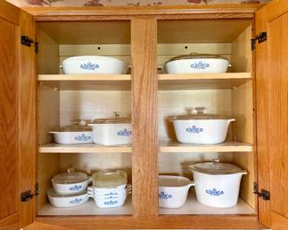 Absolutely Immaculate CorningWare Casseroles in Blue Cornflower 