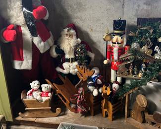 .....including Life Size Santa