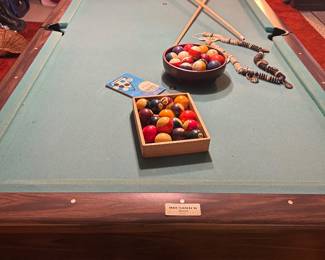 Vintage Brunswick Pool Table
