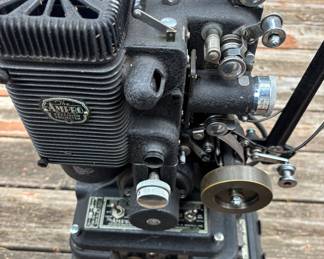 Antique reel to reel projector
