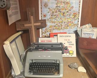 Vintage typewriter