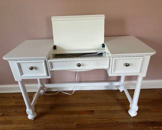 Legacy Classic white desk 48"W x 20"D x 30"H - $200