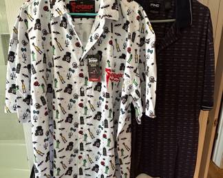 Men's clothing and hats.....