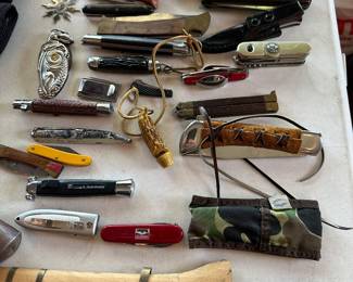 Pocket knives......