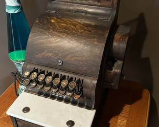 Antique cash register