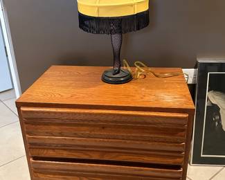 And matching nightstand