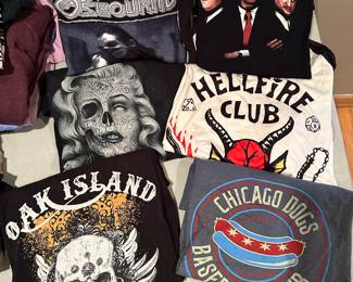 Men's t-shirts.....