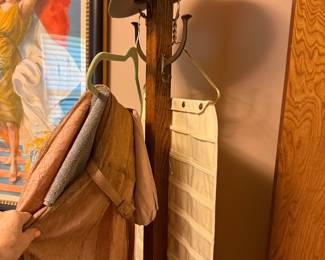 Solid Wood Hall Tree 
