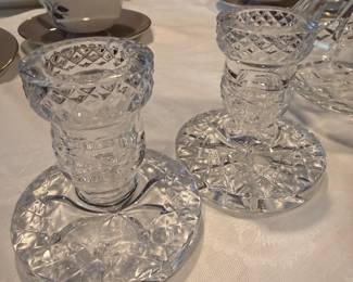 Waterford Candle Sticks 