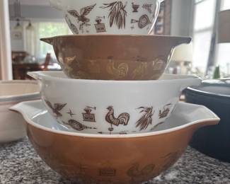 Pyrex American Heritage set