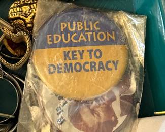 Political buttons
