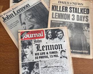 Lennon memorabilia 