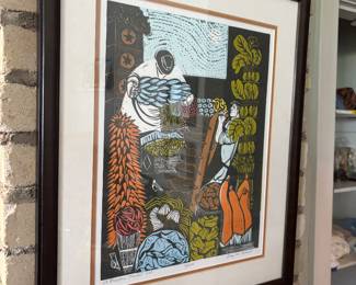 Emmy Lou Packard print 3/200 original signed print