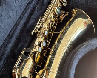 Silvertone alto saxophone 
