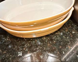 Emile Henry France Yellow X Casserole Dish