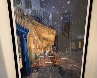 Cafe Terrace at Night by Vincent van Gogh Print