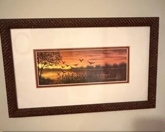 Alfred Chief Johnson Sunset Flight Limited Edition Print