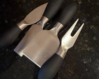 Prodyne Cheese Knife Set with Fork
