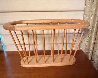 MidCentury Modern Arthur Umanoff Style Magazine Rack