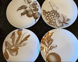 Metropolitan Museum of Art Fruit and Leaf Dessert Plates