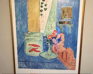 Henri Matisse Goldfish and Sculpture Poster Print  MoMA