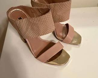 Rachel Zoe Womens Heeled Mules