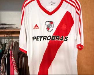 Club Atltico River Plate Adidas ClimaCool Home Soccer Jersey