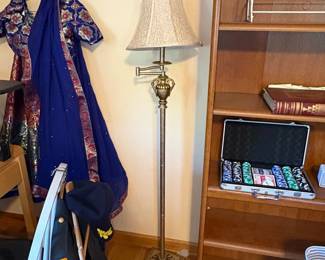 Adjustable Swing Arm Floor Lamp