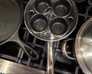 Demeyere Resto Cup Stainless Steel Egg Poacher Set