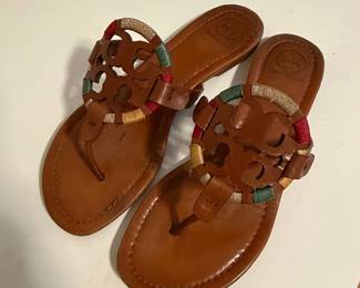 Tory Burch Miller Embroidered Sandal