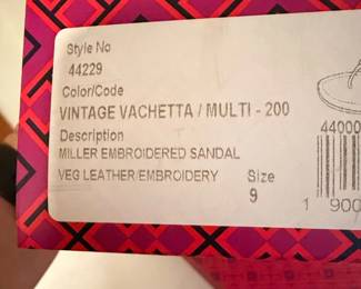 Tory Burch Miller Embroidered Sandal third image