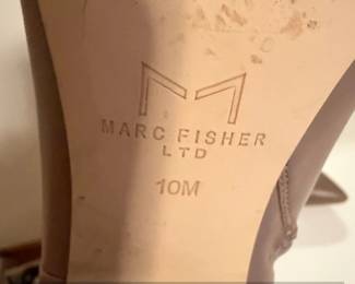 Marc Fisher LTD Womens Pointed Toe Leather Ankle Boots second image
