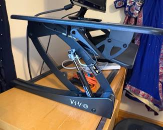 VIVO Height Adjustable Standing Desk Converter second image