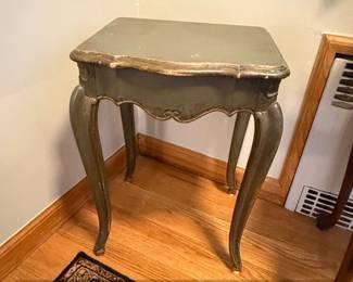 Vintage French Provincial Louis XV Style Side Table