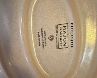 Pottery Barn Majolica Stoneware Serving Bowl second image