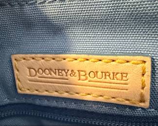 Dooney  Bourke Barrel Bag Handbag Rainbow Signature DB Coated PVC second image