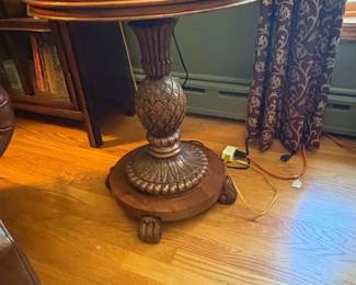 Ethan Allen Pineapple Pedestal Table